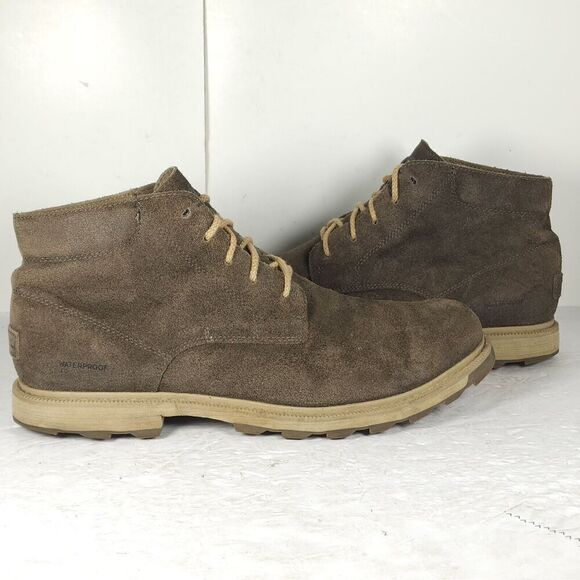 Sorel Men's Madson II Wp US11,5 Brown Waterproof Ankle Chukka  Boots - Picture 7 of 16
